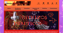 Desktop Screenshot of hechizospracticos.com
